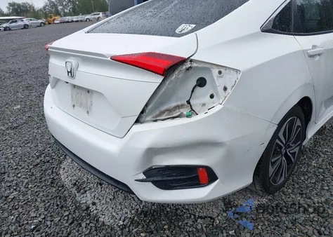 2017 Honda Civic Ex-T z USA, uszkodzony, nr VIN 2HGFC1F38HH643777